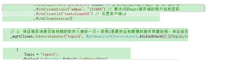 C#使用MQTT通信